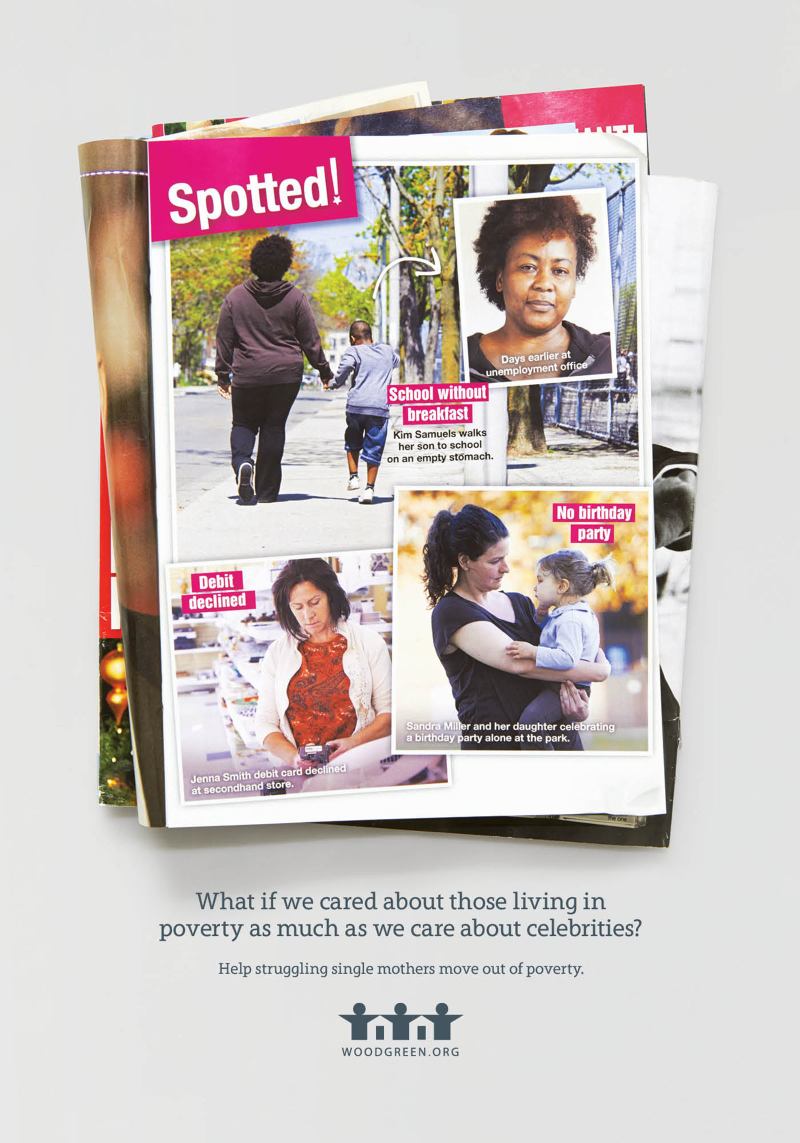 Illustration for article titled Celeb Culture Skewered by Canadian Social Services Campaign